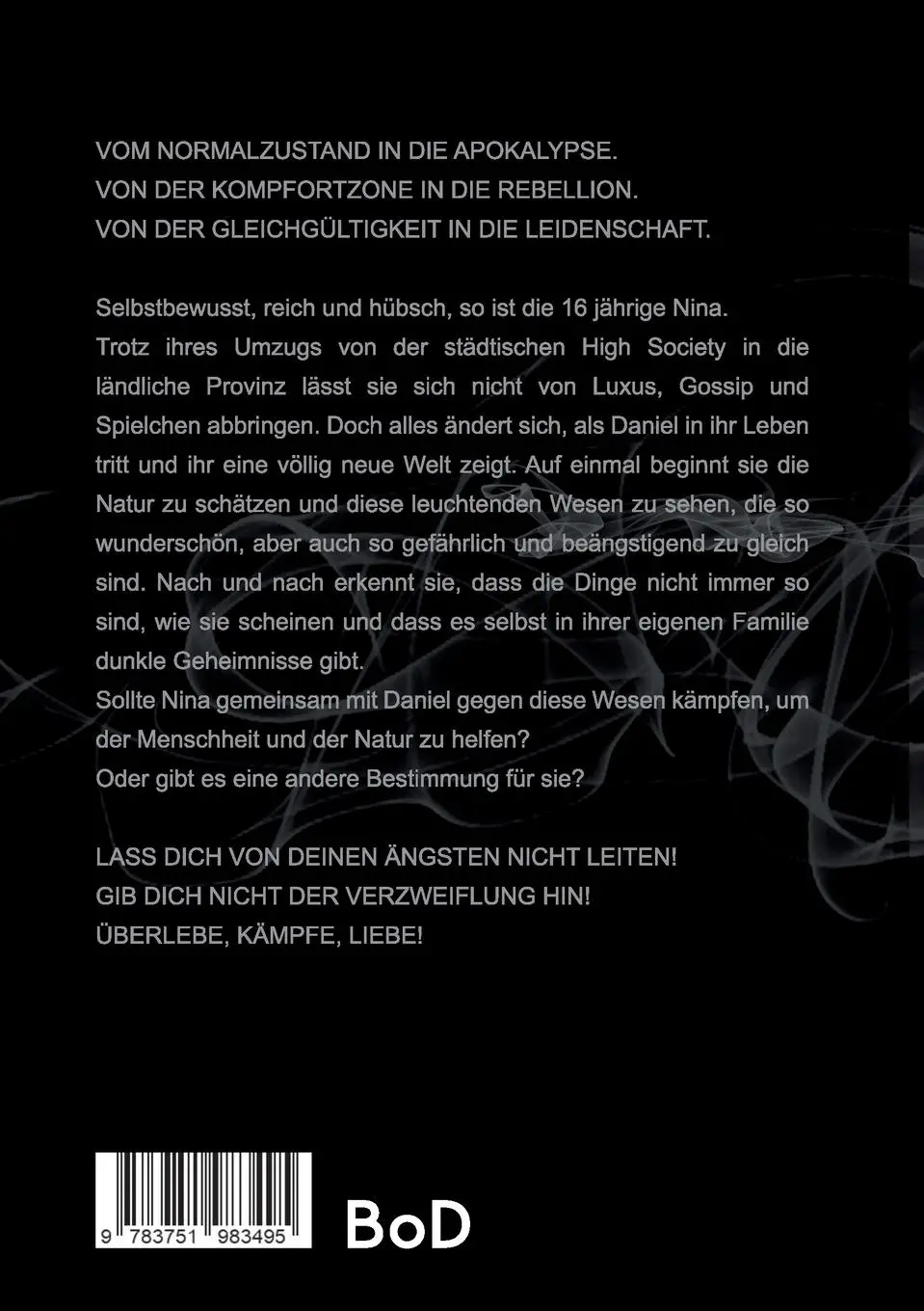 Rückseite: 9783751983495 | Dämonenlicht | Die Stimmen der Natur | Evelyn Bäumler | Taschenbuch