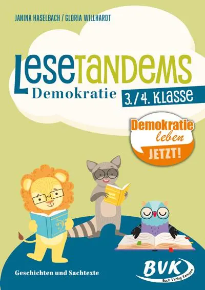 Cover: 9783965203495 | Lesetandems Demokratie 3./4. Klasse | Geschichten und Sachtexte | 2024 Cover: 9783965203495 | Lesetandems Demokratie 3./4. Klasse | Geschichten und Sachtexte | 2024