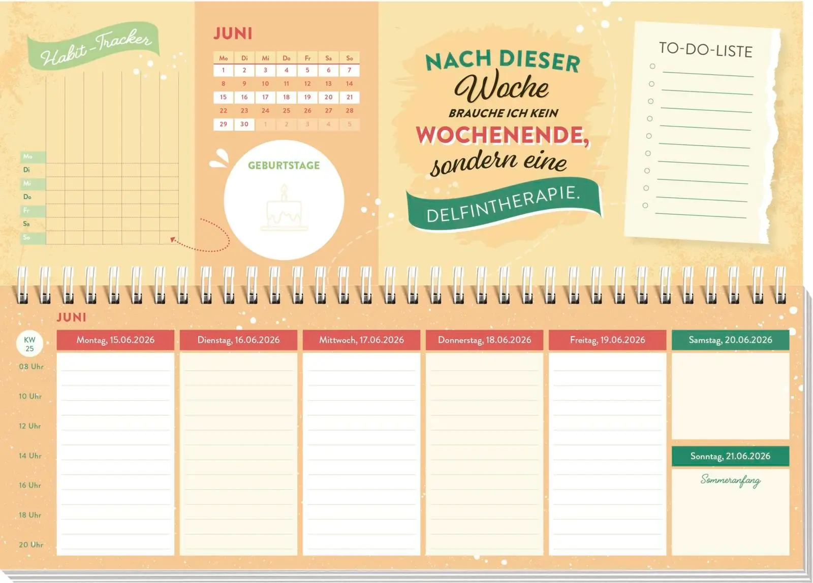 Bild: 4036442013595 | Tischkalender 2026 quer: Nutze den Tag! Es sei denn, er ist blöd,...
