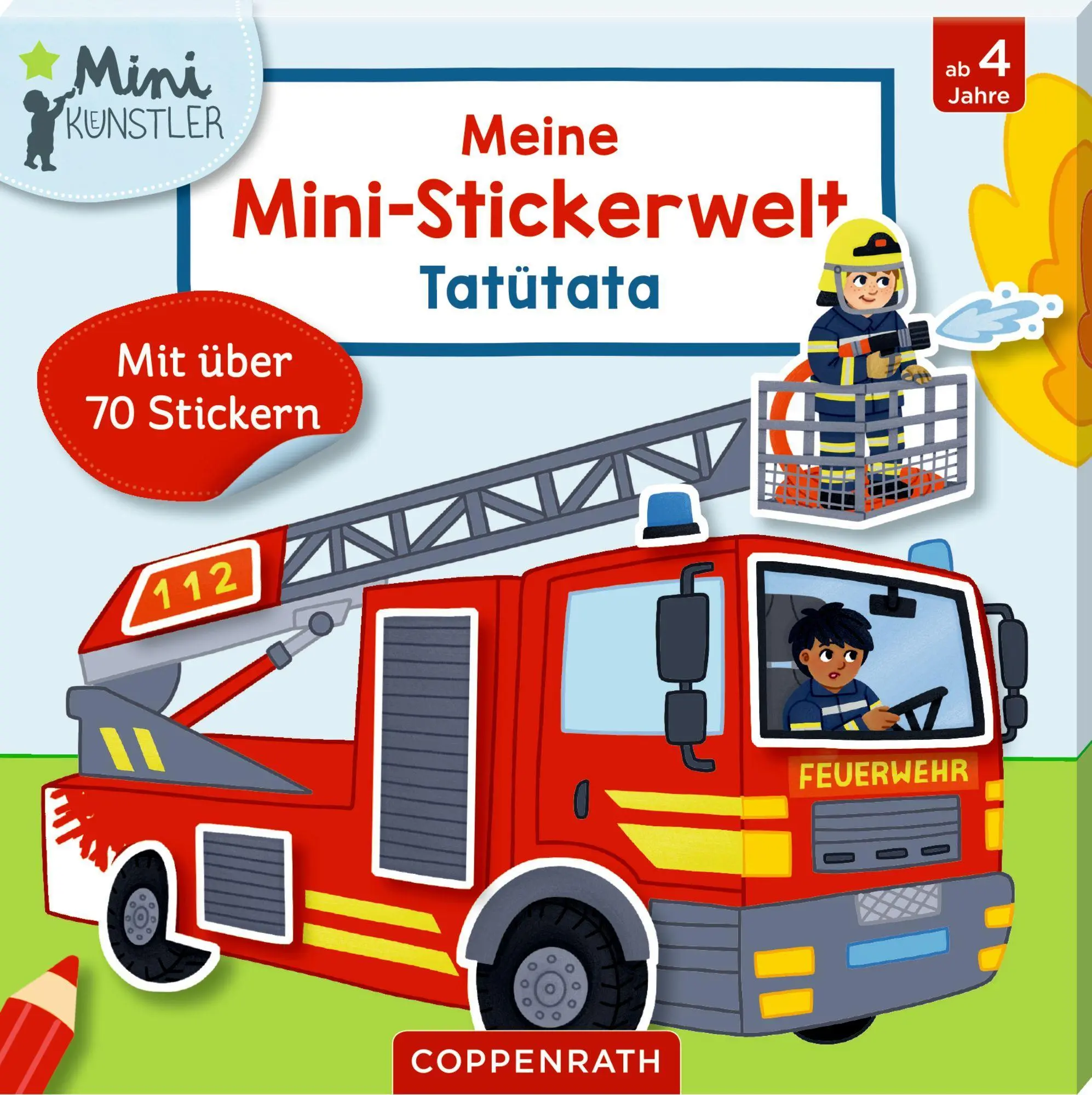 Cover: 4050003953595 | Meine Mini-Stickerwelt - Tatütata | Mit über 70 Stickern | Warnecke