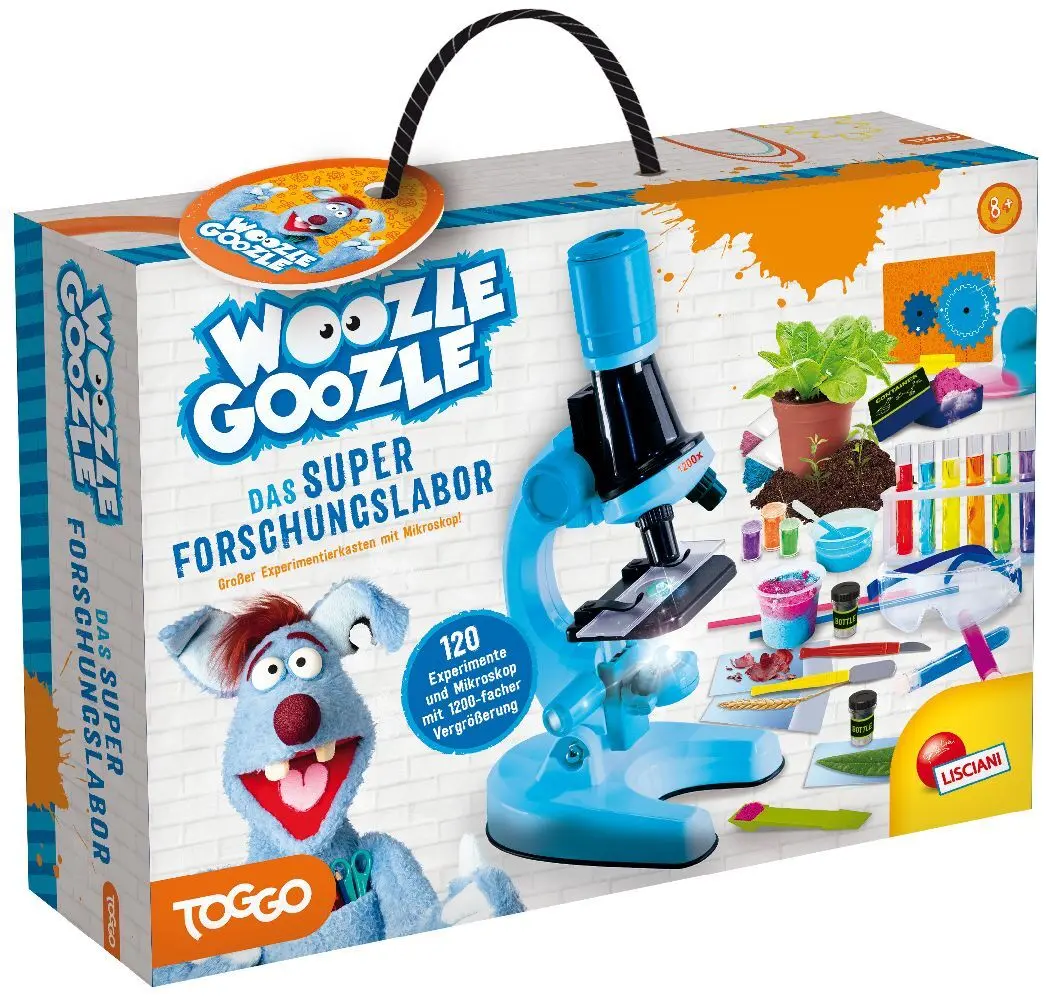 Cover: 8008324093595 | WOOZLE GOOZLE Das Super Forschungslabor (Experimentierkasten) | Spiel
