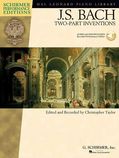 Cover: 9780634073595 | J.S. Bach - Two-Part Inventions [With CD] | Christopher Taylor | Buch