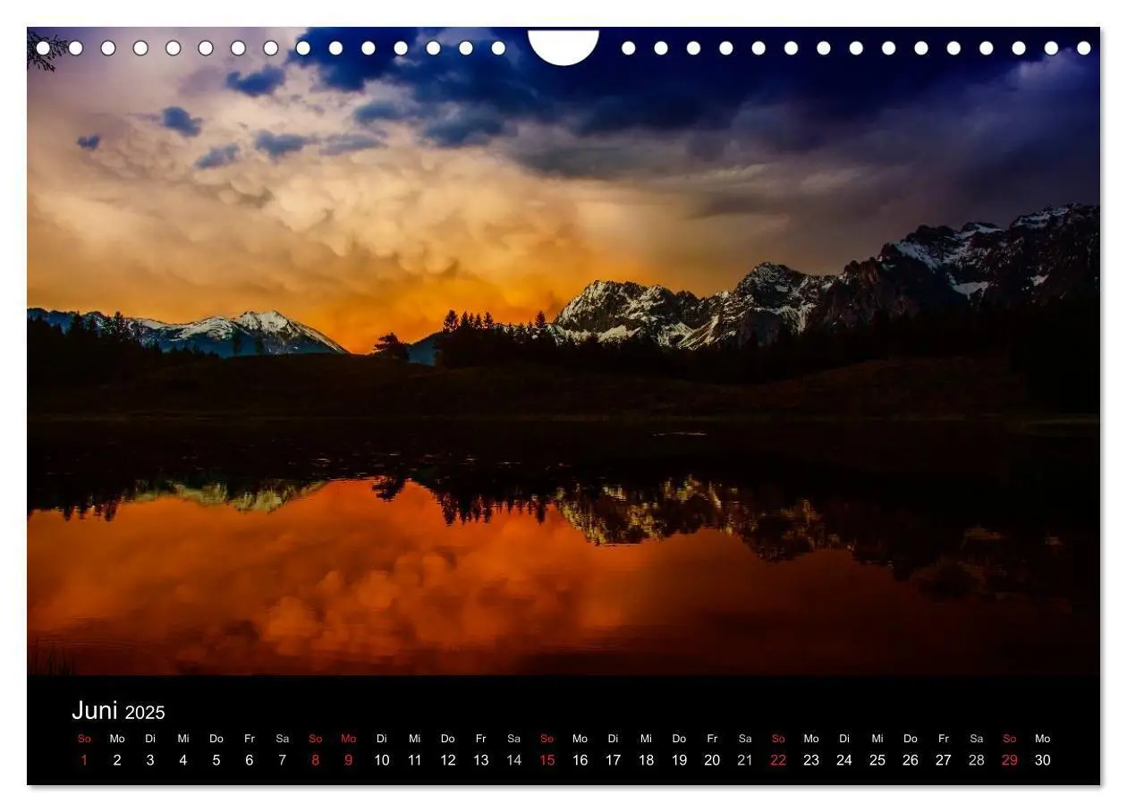 Bild: 9783435613595 | Bergblicke - Karwendel (Wandkalender 2025 DIN A4 quer), CALVENDO...