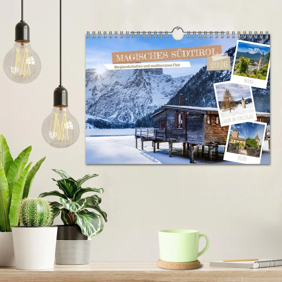 Bild: 9783457323595 | MAGISCHES SÜDTIROL (Wandkalender 2026 DIN A4 quer), CALVENDO...