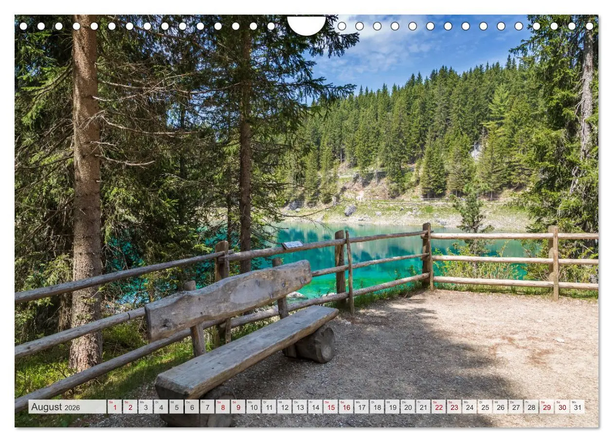 Bild: 9783457323595 | MAGISCHES SÜDTIROL (Wandkalender 2026 DIN A4 quer), CALVENDO...