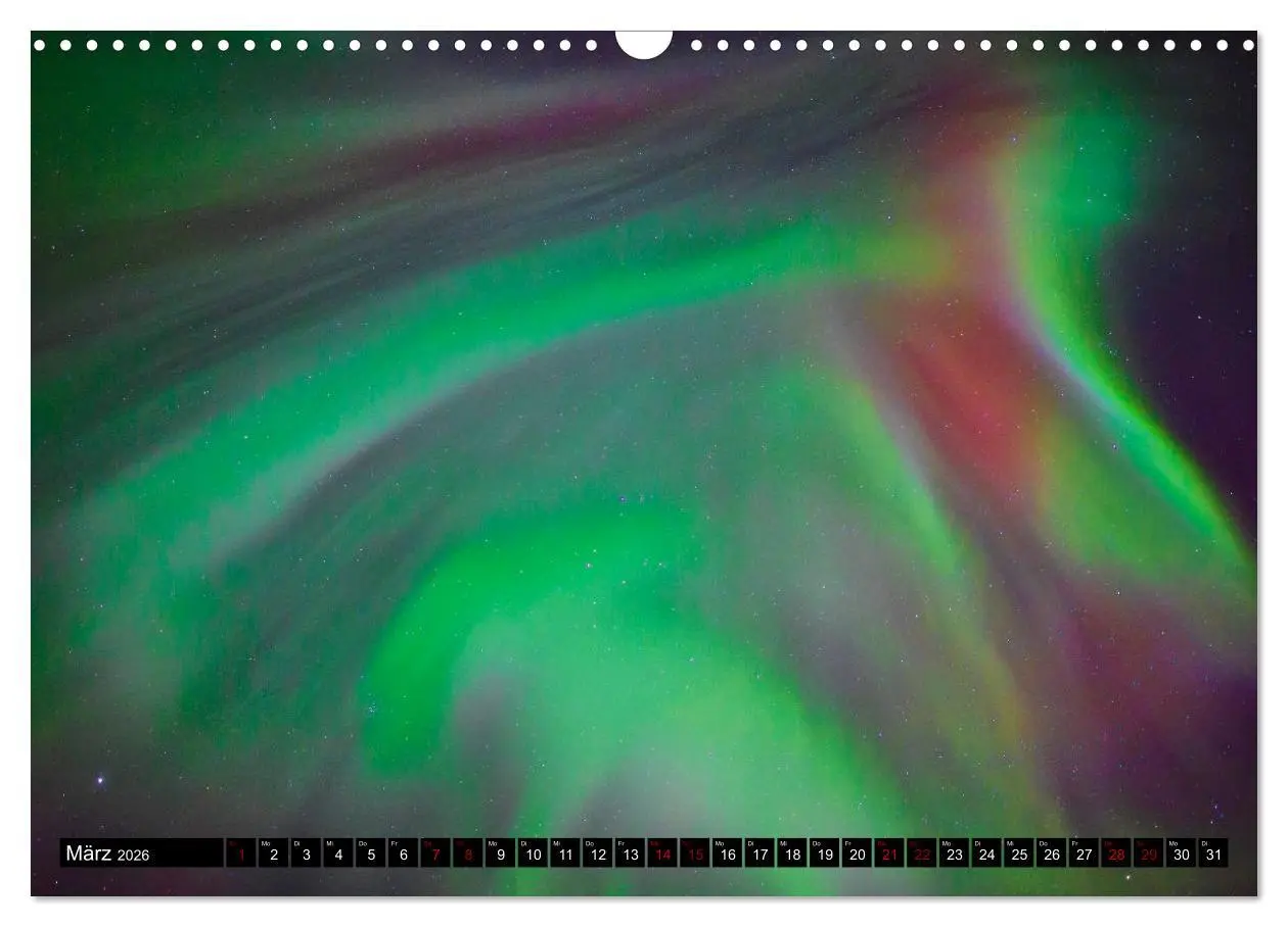 Bild: 9783457873595 | Aurora in Alaska (Wandkalender 2026 DIN A3 quer), CALVENDO...
