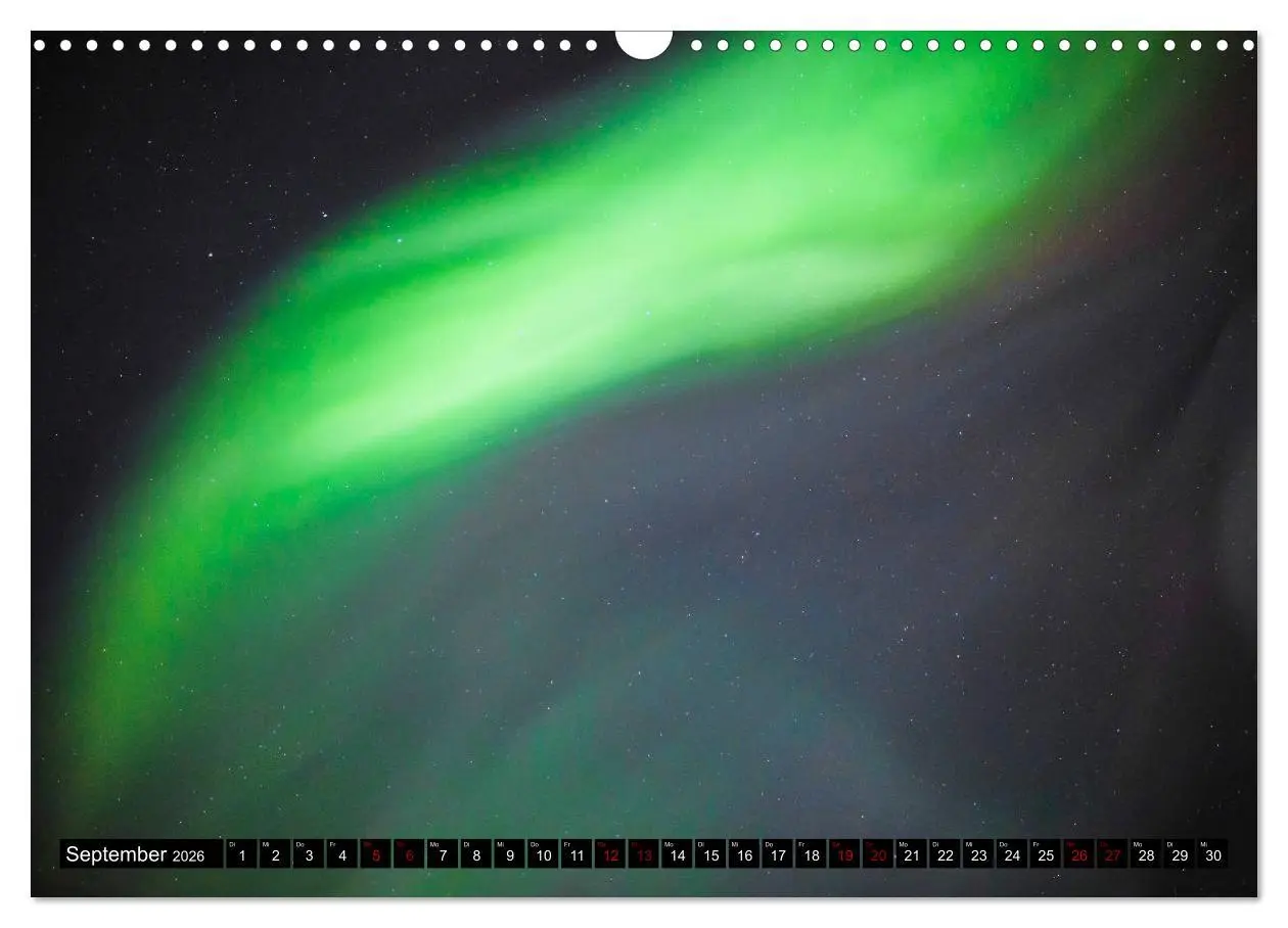 Bild: 9783457873595 | Aurora in Alaska (Wandkalender 2026 DIN A3 quer), CALVENDO...