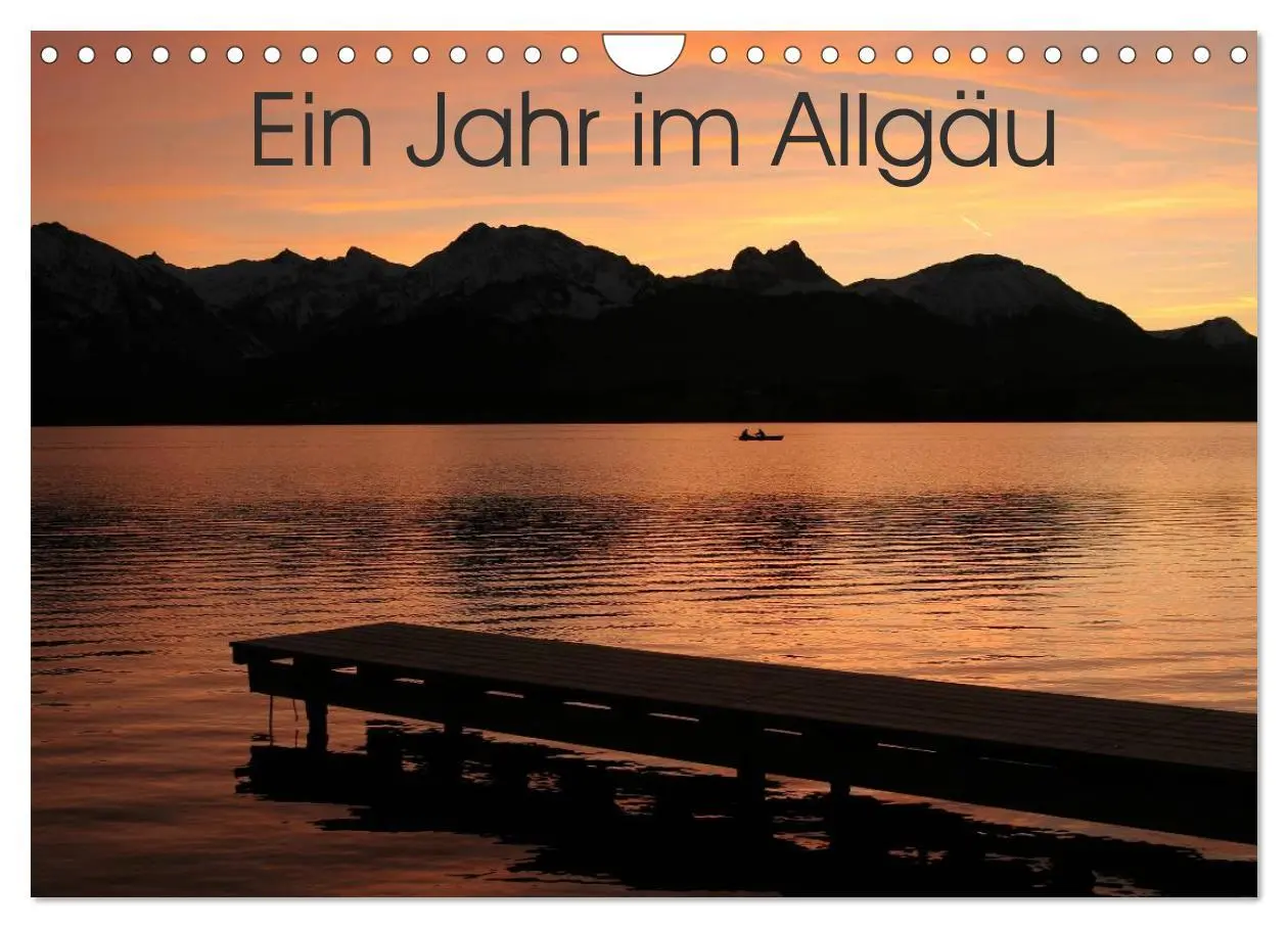 Cover: 9783516103595 | Ein Jahr im Allgäu (Wandkalender 2026 DIN A4 quer), CALVENDO...