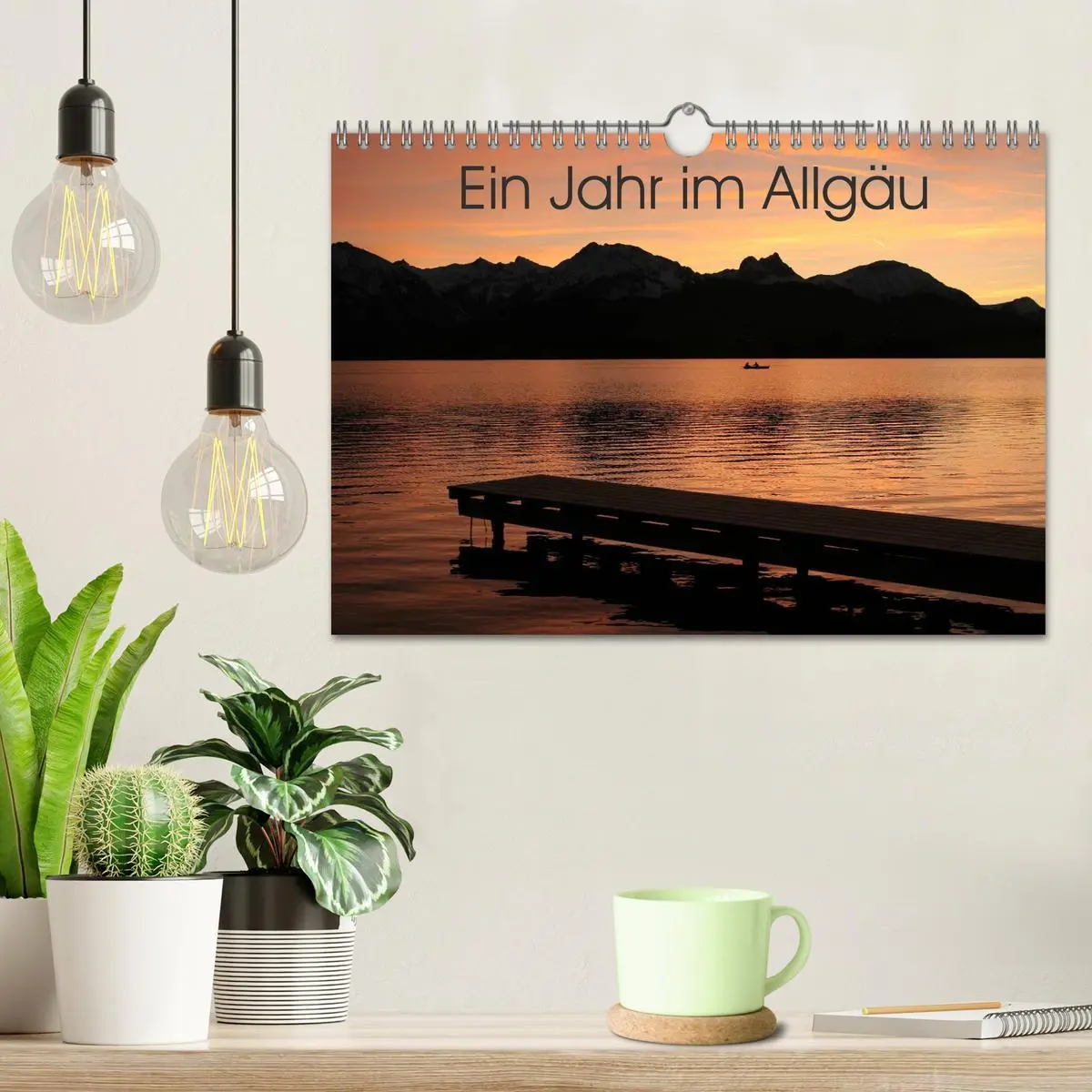 Bild: 9783516103595 | Ein Jahr im Allgäu (Wandkalender 2026 DIN A4 quer), CALVENDO...