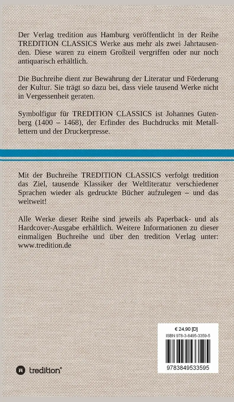Rückseite: 9783849533595 | Betrachtungen über die Grundlagen der Philosophie | René Descartes