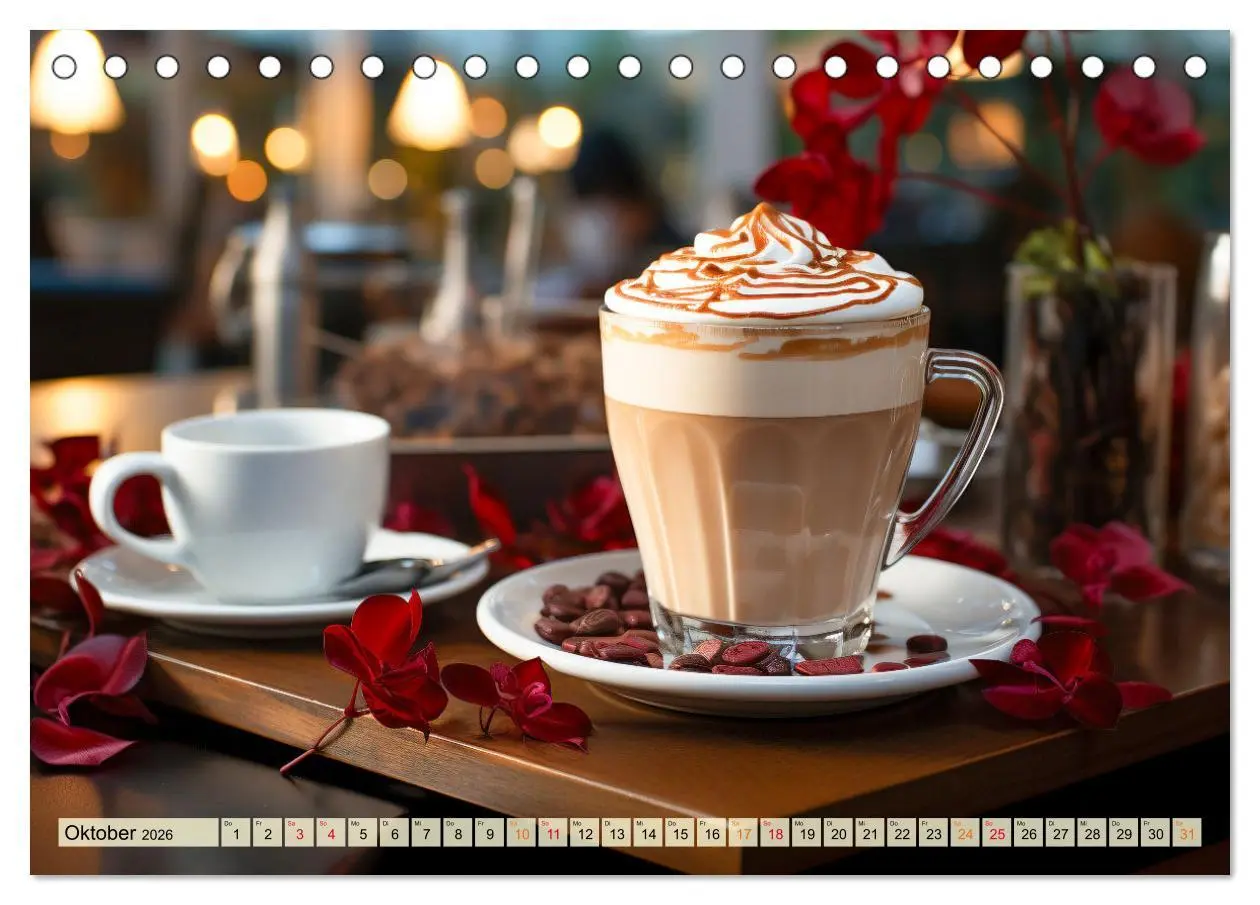 Bild: 9783457483695 | Mein Kaffee meine Bar (Tischkalender 2026 DIN A5 quer), CALVENDO...