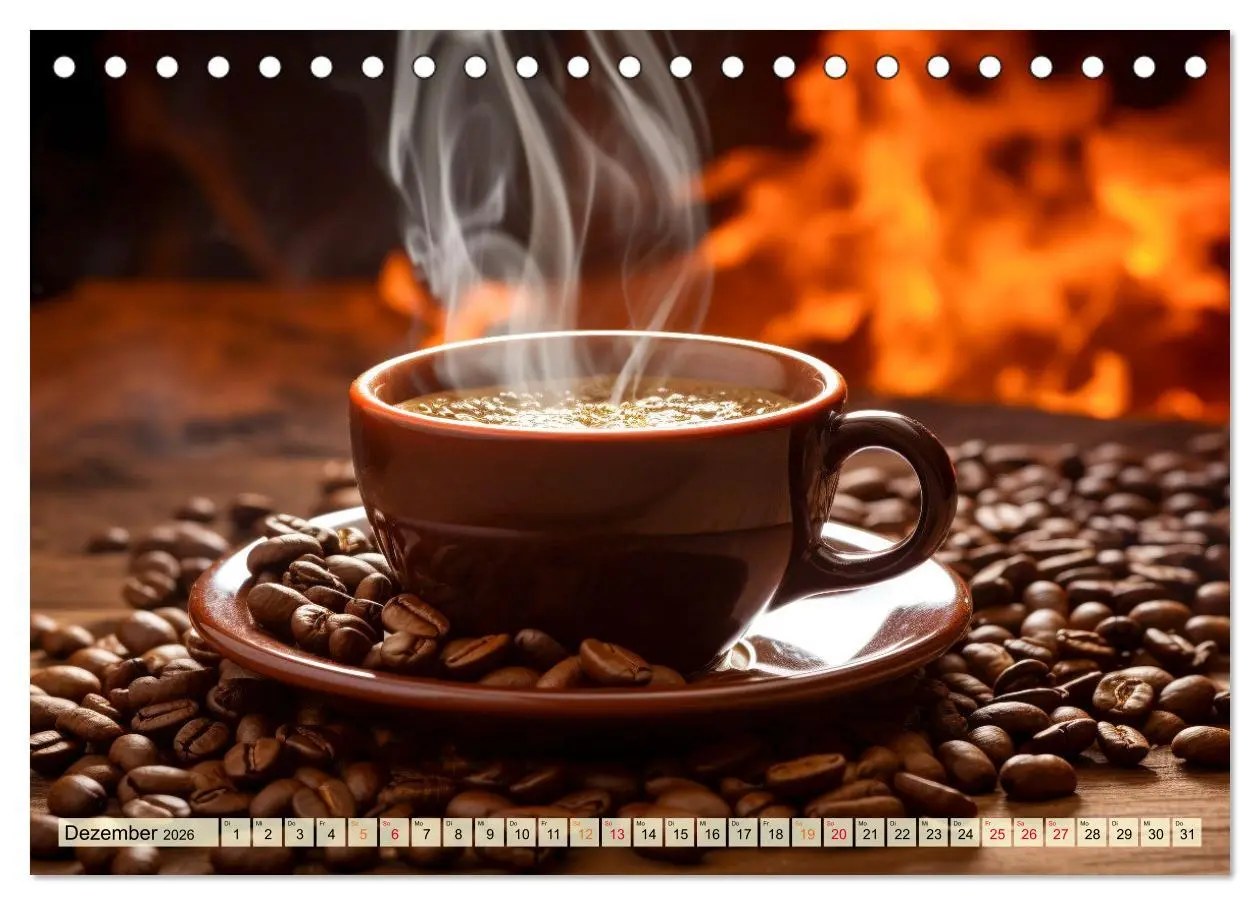 Bild: 9783457483695 | Mein Kaffee meine Bar (Tischkalender 2026 DIN A5 quer), CALVENDO...