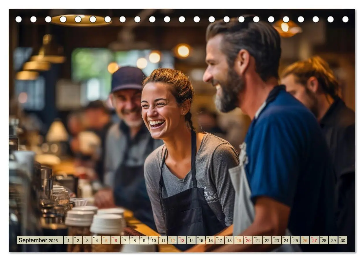 Bild: 9783457483695 | Mein Kaffee meine Bar (Tischkalender 2026 DIN A5 quer), CALVENDO...