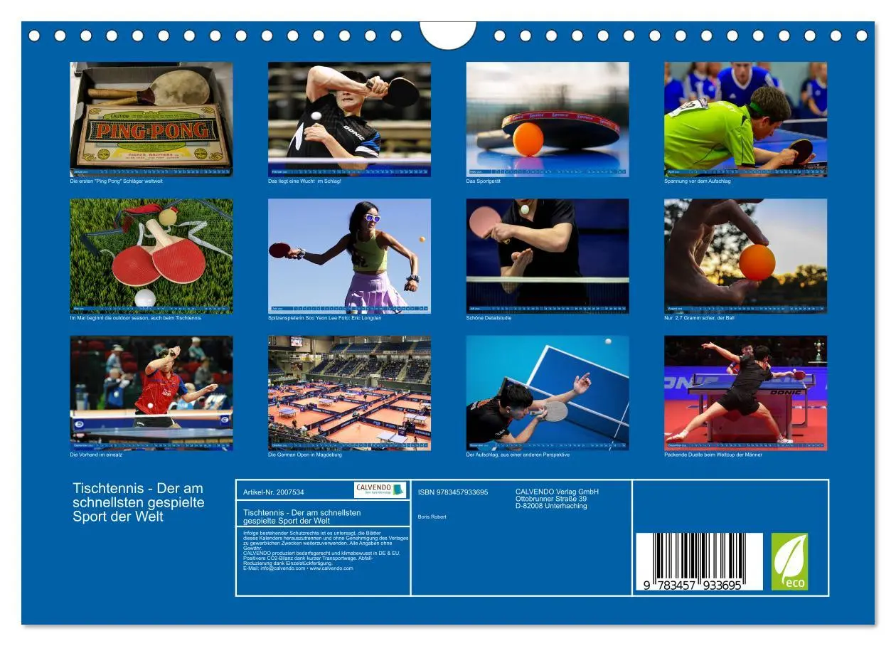 Bild: 9783457933695 | Tischtennis - Der am schnellsten gespielte Sport der Welt...