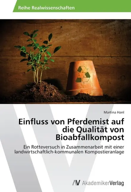 Cover: 9783639643695 | Einfluss von Pferdemist auf die Qualität von Bioabfallkompost | Hanl