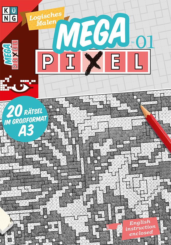 Cover: 9783905573695 | Mega-Pixel 01 | limitierte Auflage | Conceptis Puzzles | LOSEBL | 2024