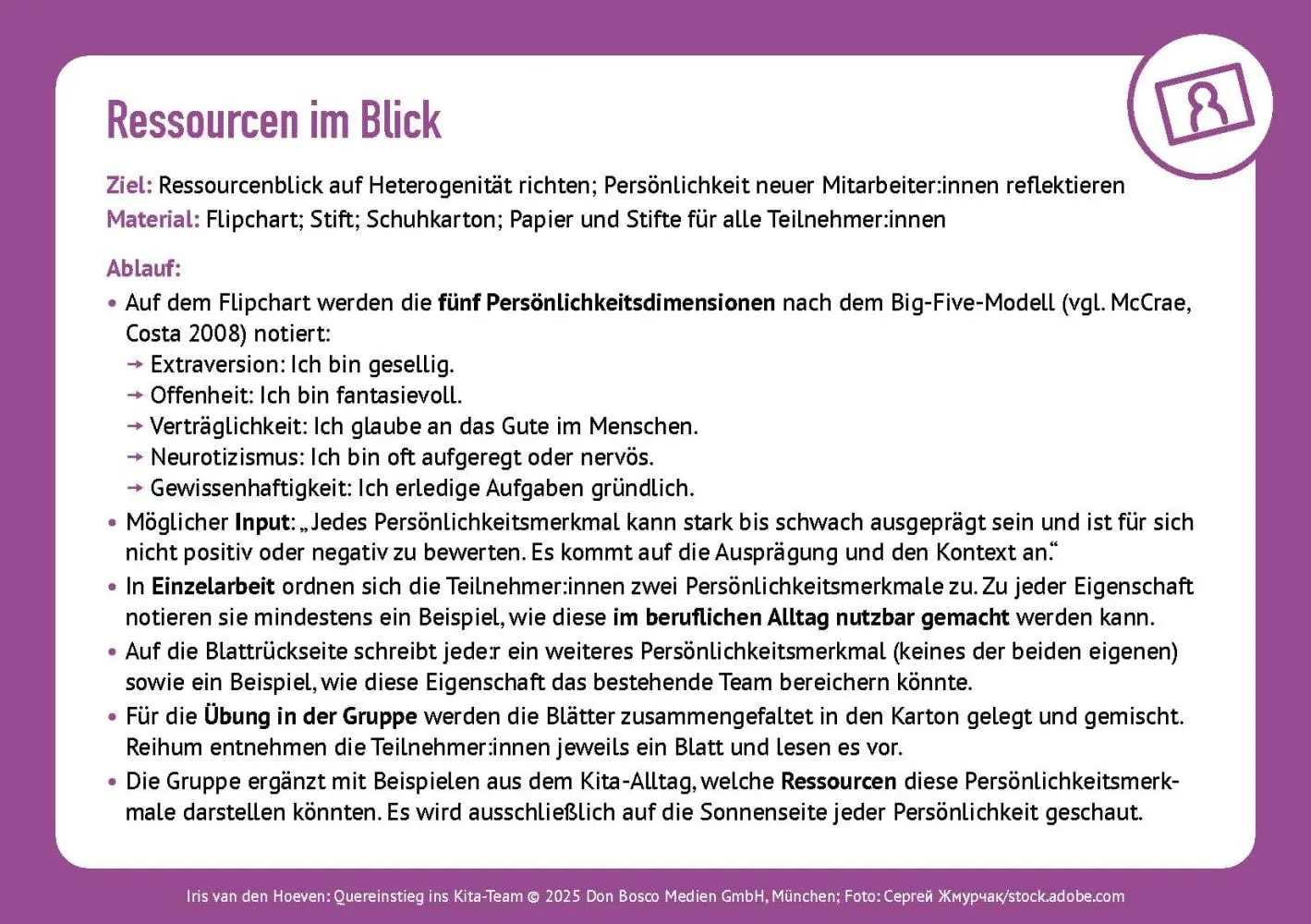 Bild: 4260694923795 | Quereinstieg ins Kita-Team | Iris van den Hoeven | Bundle | 1 Box