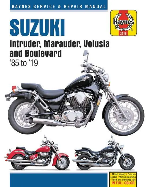 Cover: 9781620923795 | Suzuki Intruder, Marauder, Volusia &amp; Boulevard | Haynes Publishing