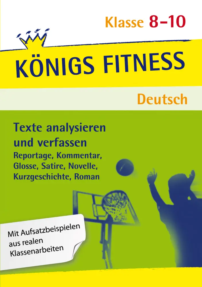 Cover: 9783129303795 | Texte analysieren und verfassen - Klasse 8-10 - Deutsch | Taschenbuch
