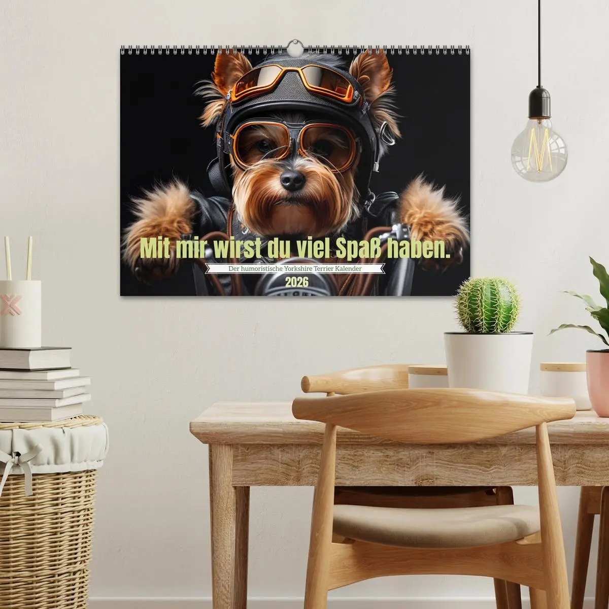 Bild: 9783457543795 | Der humoristische Yorkshire Terrier Kalender (Wandkalender 2026 DIN...