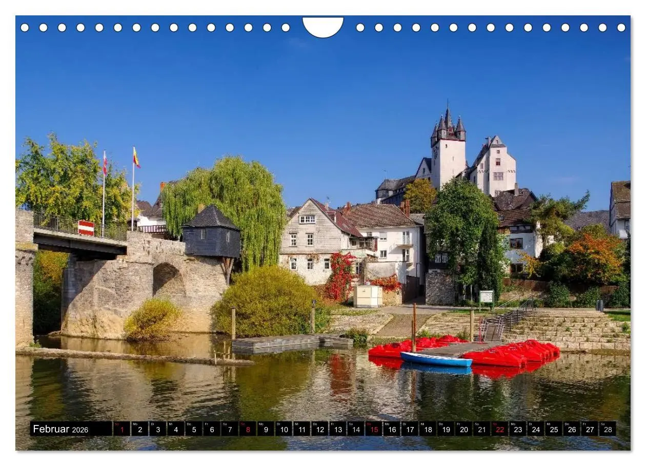 Bild: 9783516013795 | Die Lahn - Zauberhafte Orte rund um Limburg (Wandkalender 2026 DIN...