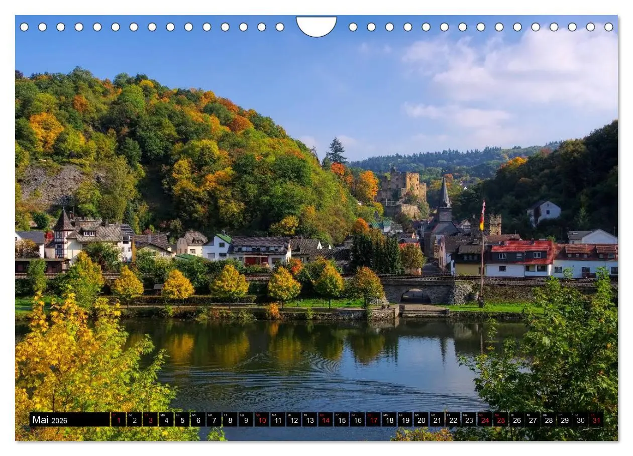 Bild: 9783516013795 | Die Lahn - Zauberhafte Orte rund um Limburg (Wandkalender 2026 DIN...