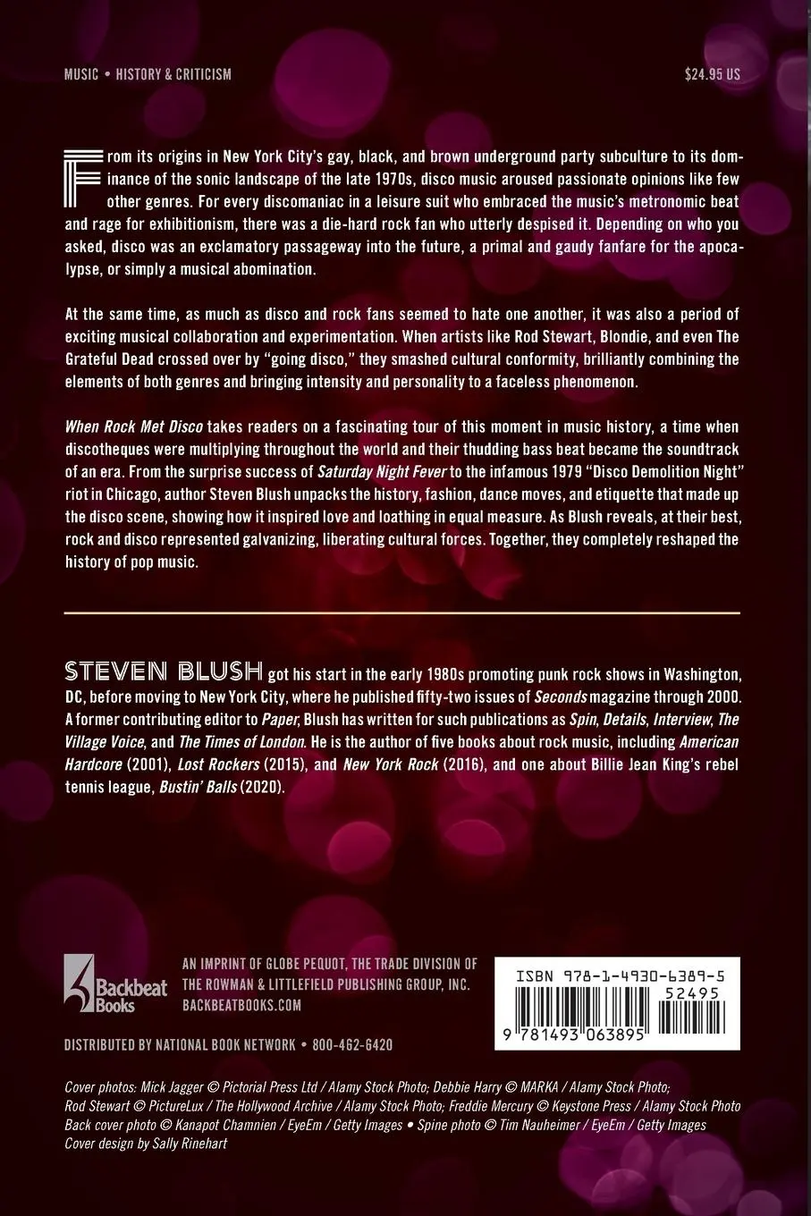 Rückseite: 9781493063895 | When Rock Met Disco | Steven Blush | Taschenbuch | Englisch | 2023