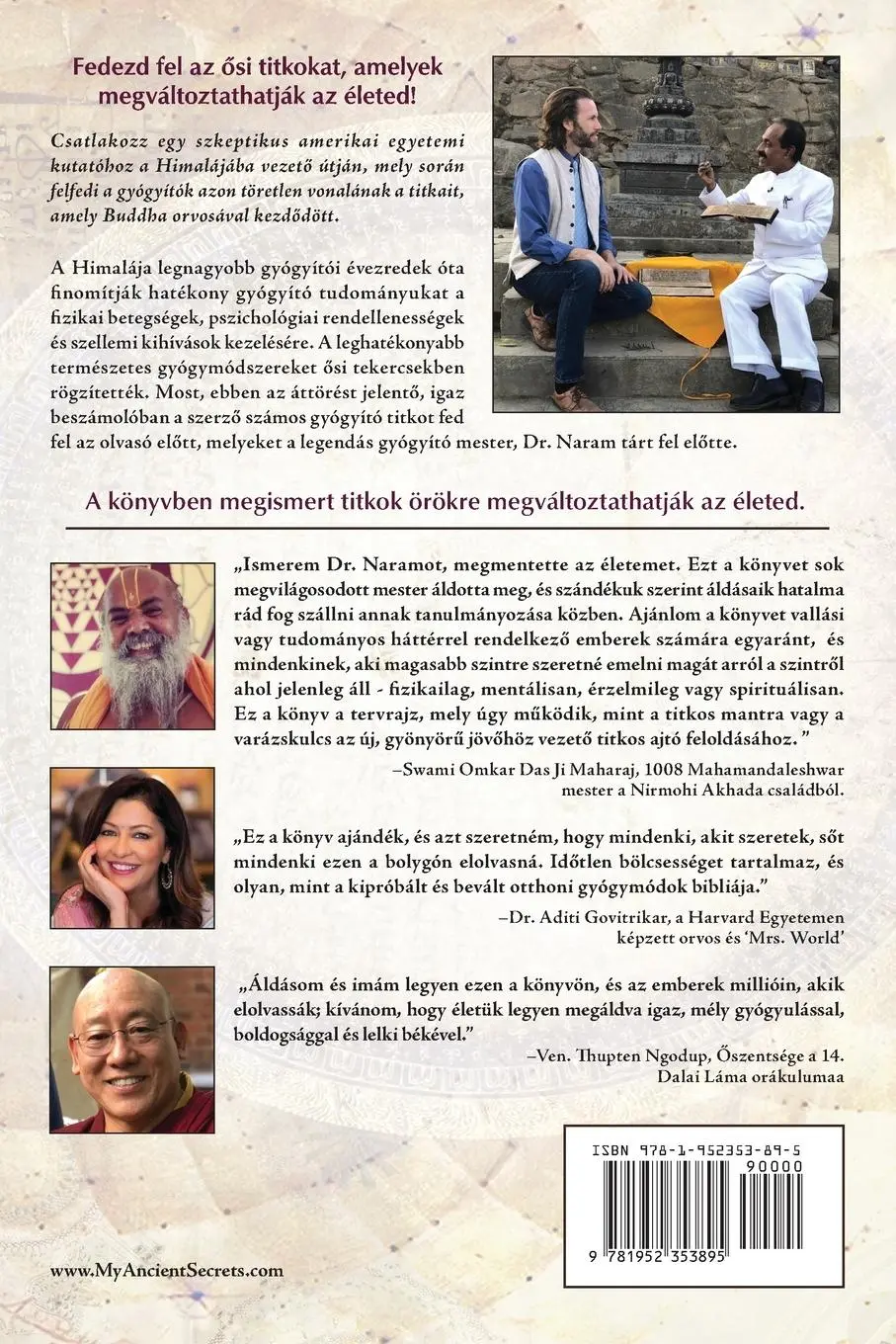 Rückseite: 9781952353895 | Egy gyógyító mester ¿si titkai | Clint G. Rogers | Taschenbuch | 2023