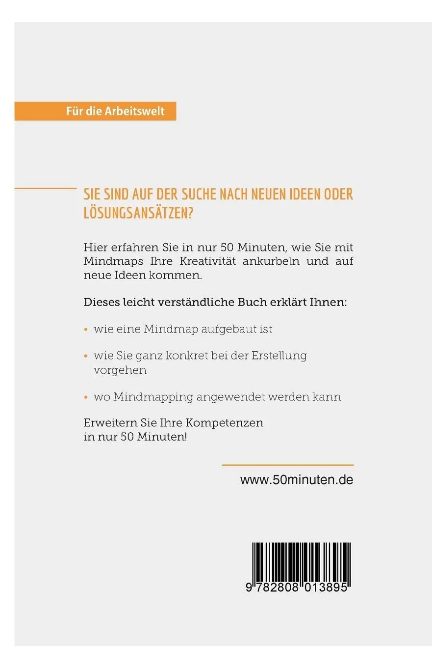 Rückseite: 9782808013895 | Kreatives Mindmapping | Miguël Lecomte | Taschenbuch | Coaching | 2019