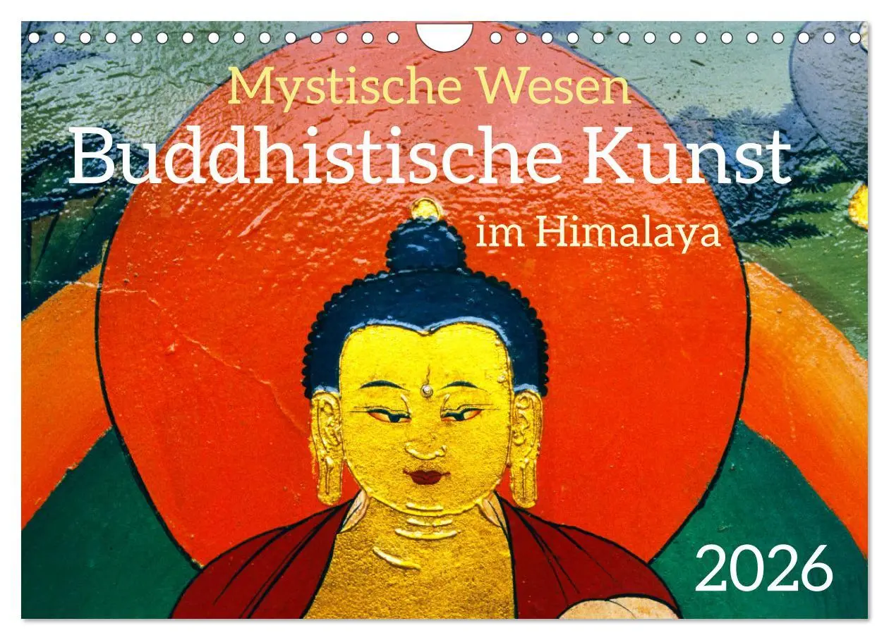 Cover: 9783457913895 | Mystische Wesen - Buddhistische Kunst im Himalaya (Wandkalender...