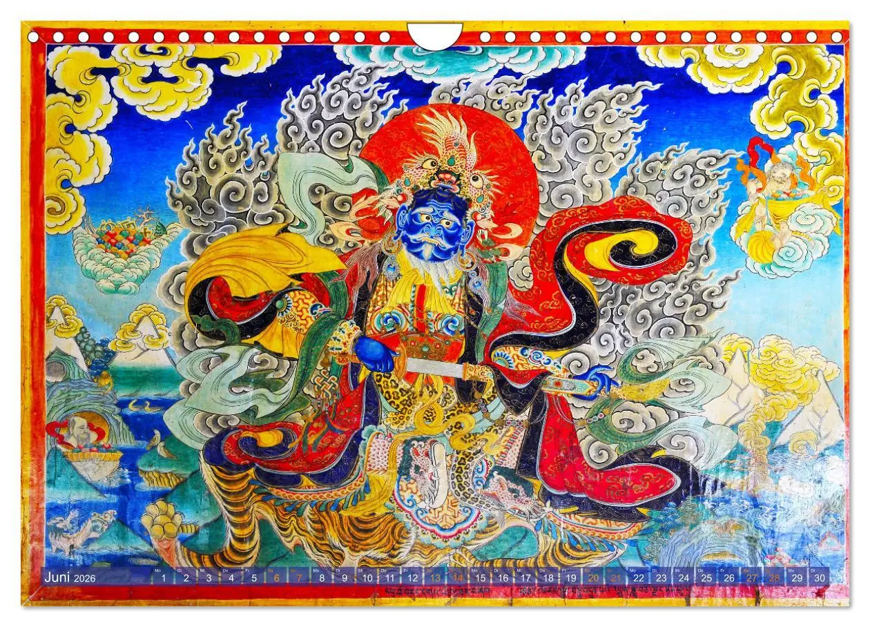 Bild: 9783457913895 | Mystische Wesen - Buddhistische Kunst im Himalaya (Wandkalender...