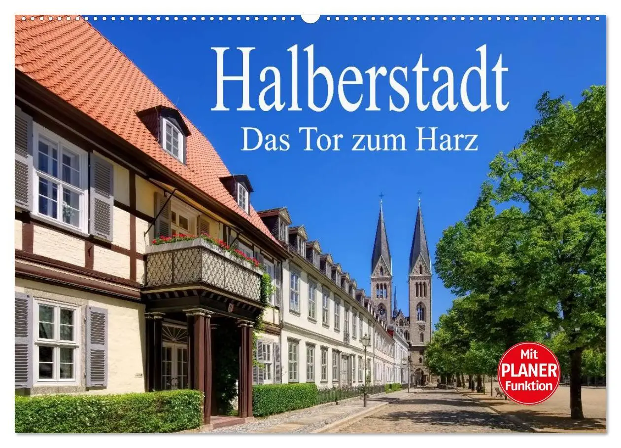 Cover: 9783516003895 | Halberstadt - Das Tor zum Harz (Wandkalender 2026 DIN A2 quer),...