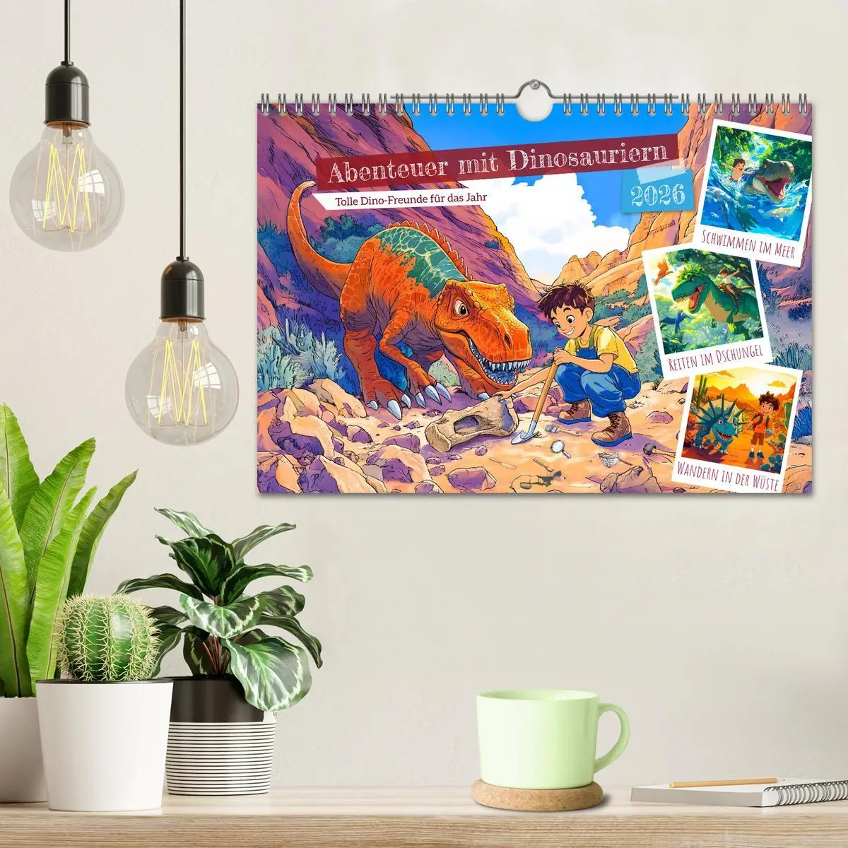 Bild: 9783516623895 | Abenteuer mit Dinosauriern - Tolle Dino-Freunde für das Jahr...