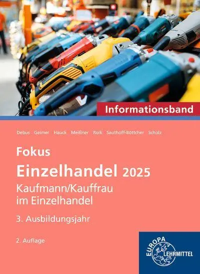 Cover: 9783758593895 | Fokus Einzelhandel, 3. Ausbildungsjahr. Informationsband | Taschenbuch