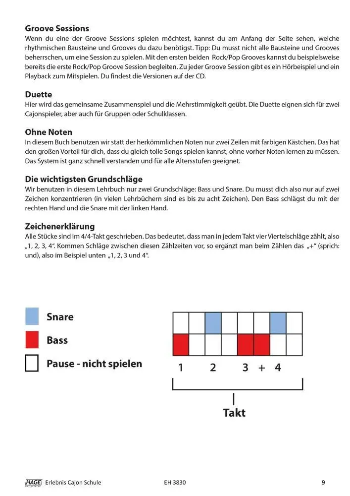 Bild: 9783866263895 | Erlebnis Cajon Schule (mit MP3-CD) | Uwe Pfauch | Broschüre | 88 S.