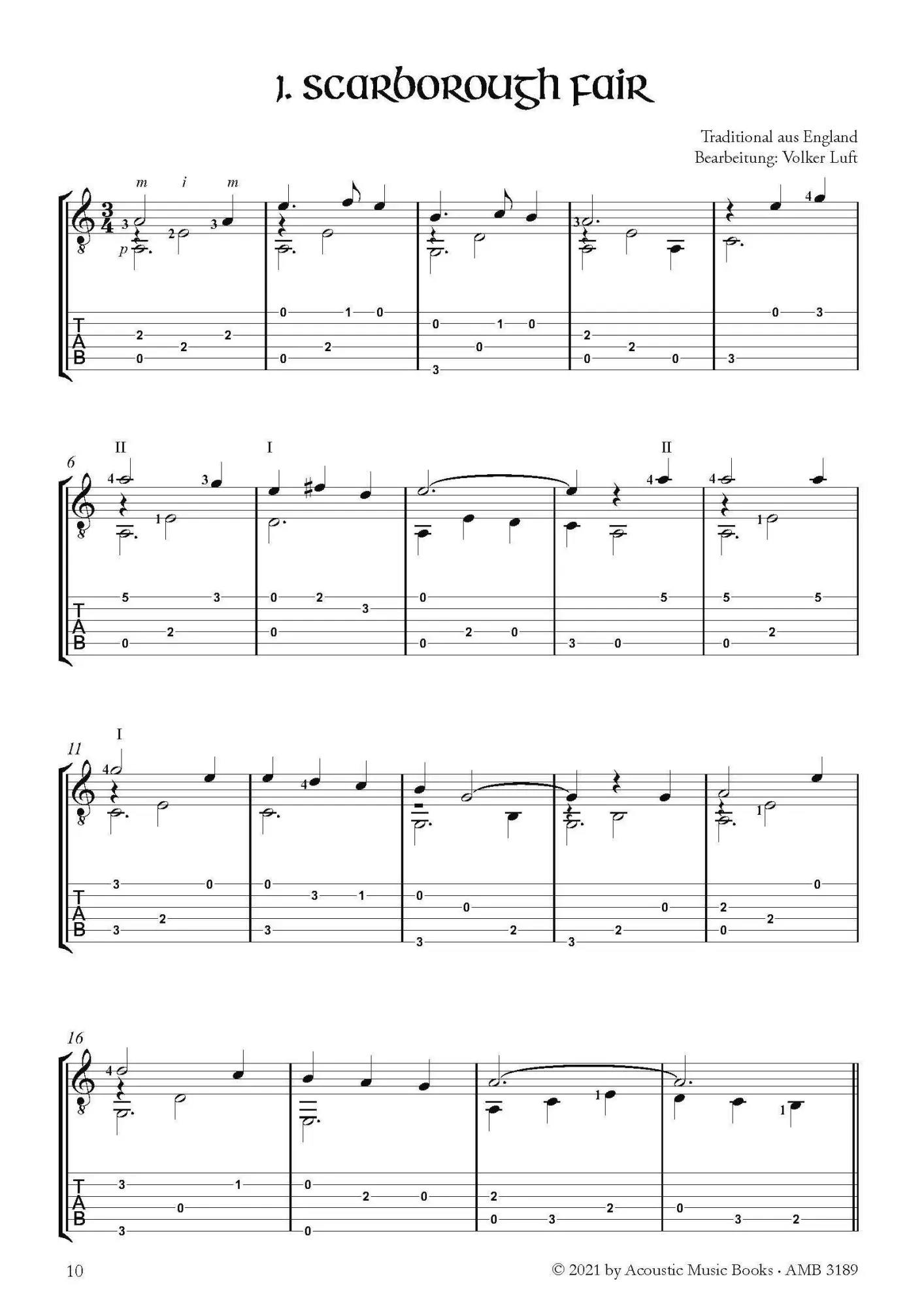 Bild: 9783869473895 | More Celtic Ballads | Volker Luft | Taschenbuch | 2 Taschenbücher