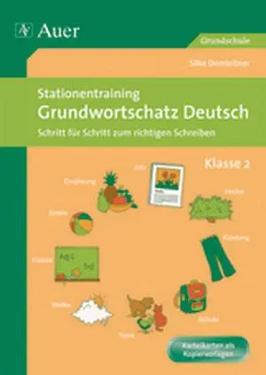 Cover: 9783403063995 | Stationentraining Grundwortschatz Deutsch 2 | Silke Demleitner | 2010