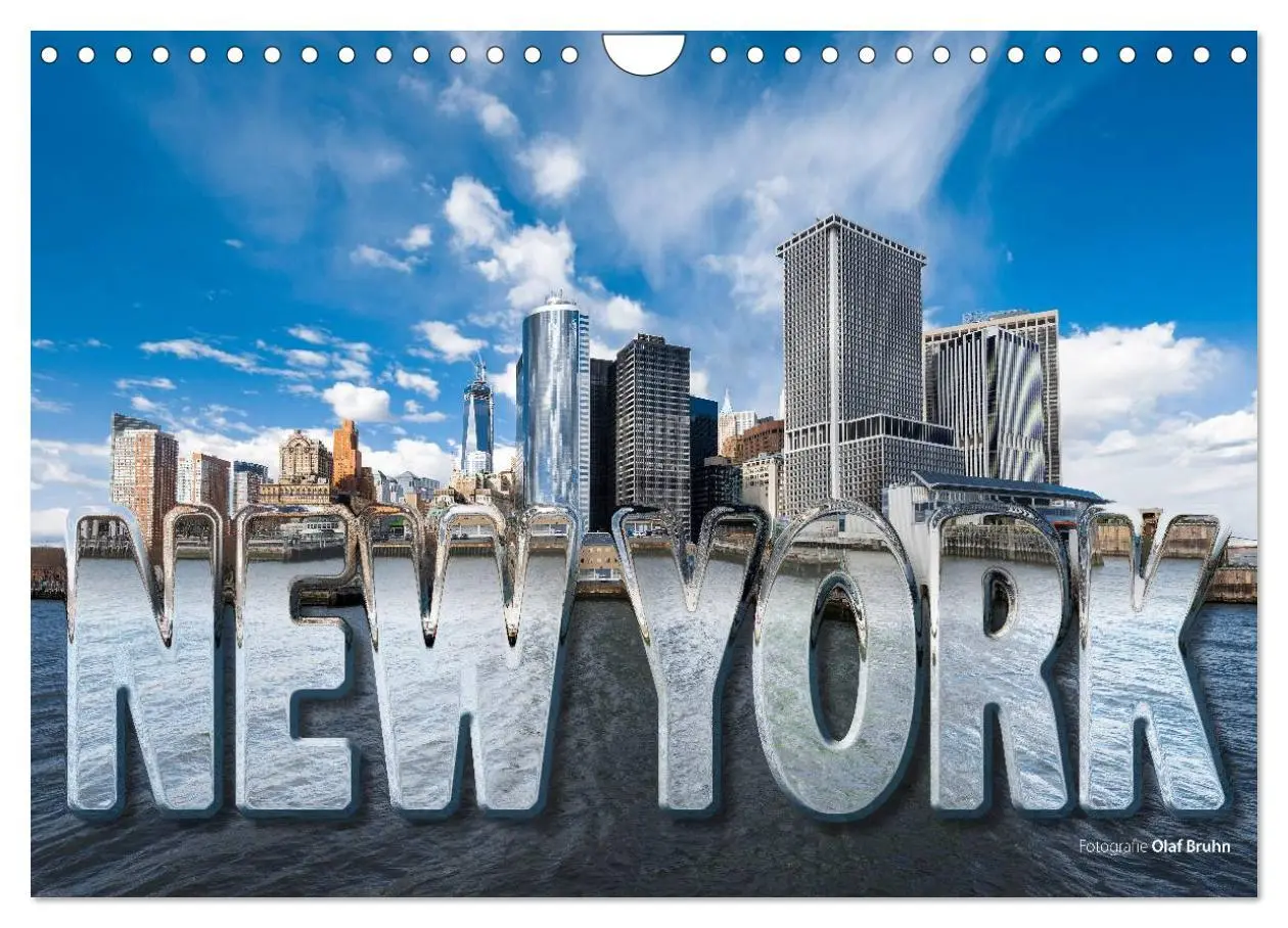 Cover: 9783516163995 | New York (Wandkalender 2026 DIN A4 quer), CALVENDO Monatskalender