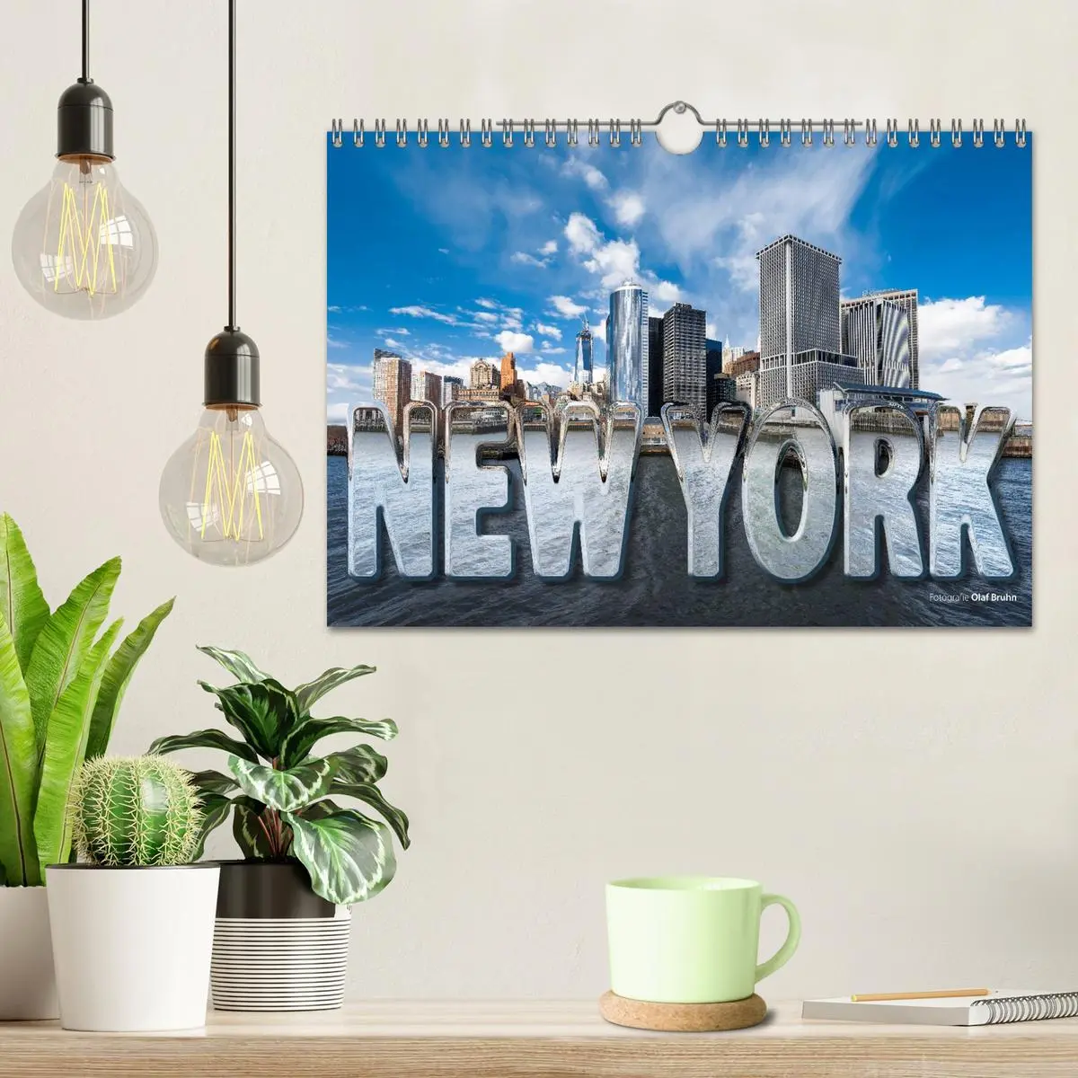 Bild: 9783516163995 | New York (Wandkalender 2026 DIN A4 quer), CALVENDO Monatskalender