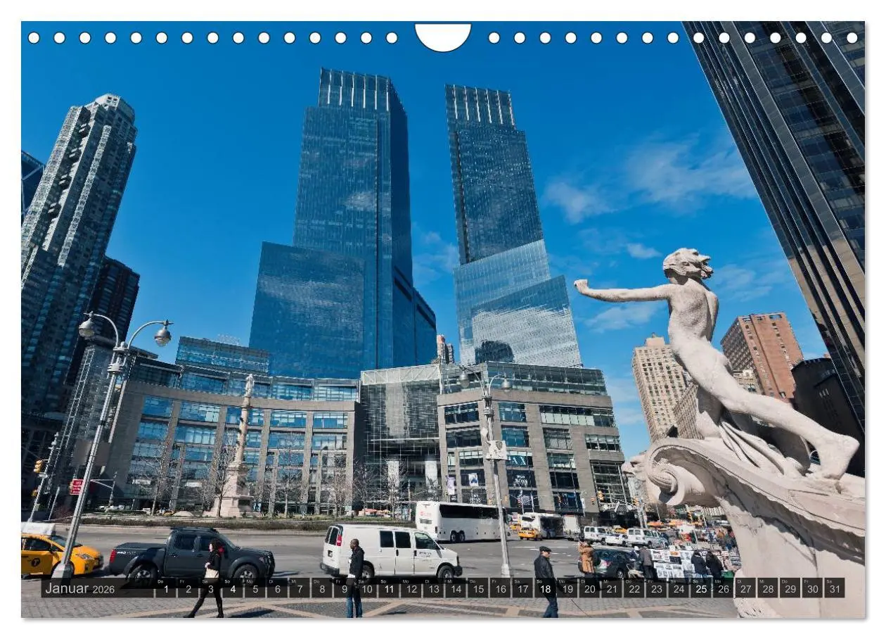 Bild: 9783516163995 | New York (Wandkalender 2026 DIN A4 quer), CALVENDO Monatskalender