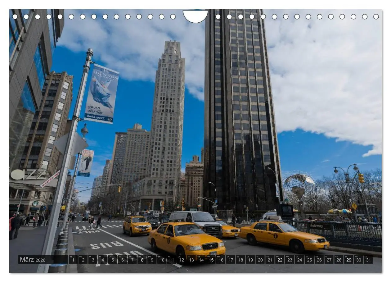 Bild: 9783516163995 | New York (Wandkalender 2026 DIN A4 quer), CALVENDO Monatskalender