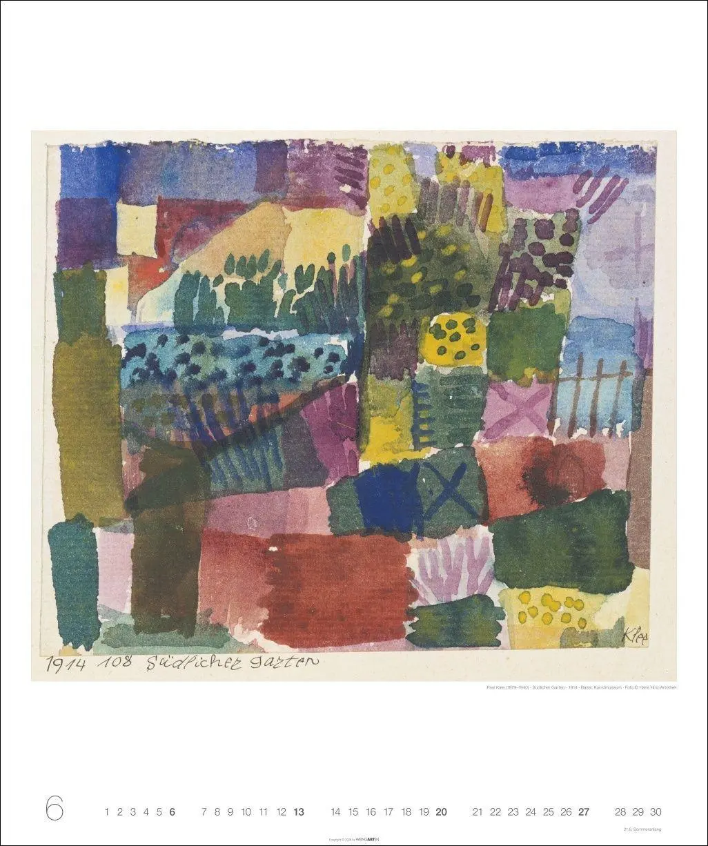 Bild: 9783839903995 | Die Tunisreise Edition Kalender 2027 | Paul/Macke, August Klee | 14 S.