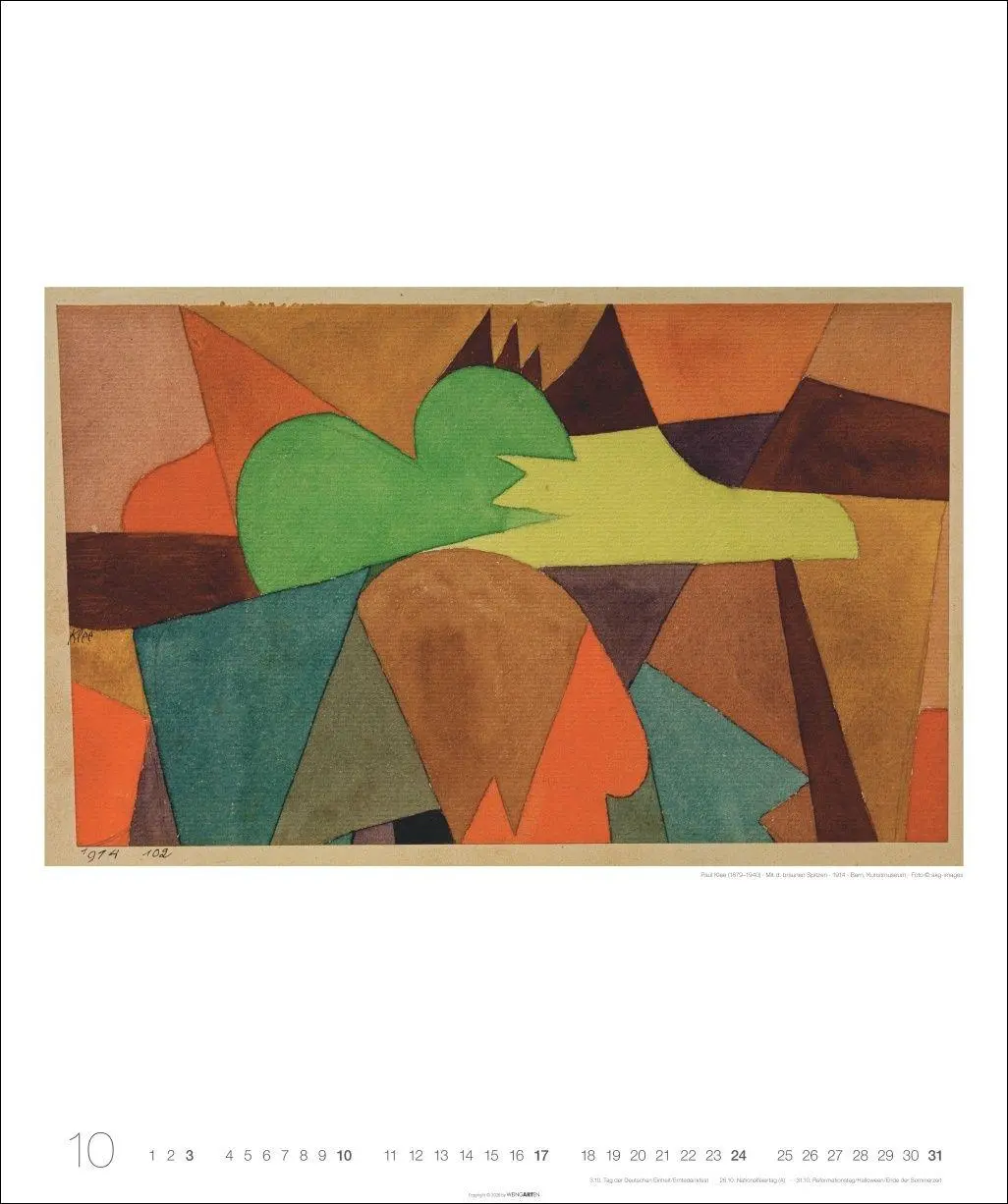 Bild: 9783839903995 | Die Tunisreise Edition Kalender 2027 | Paul/Macke, August Klee | 14 S.