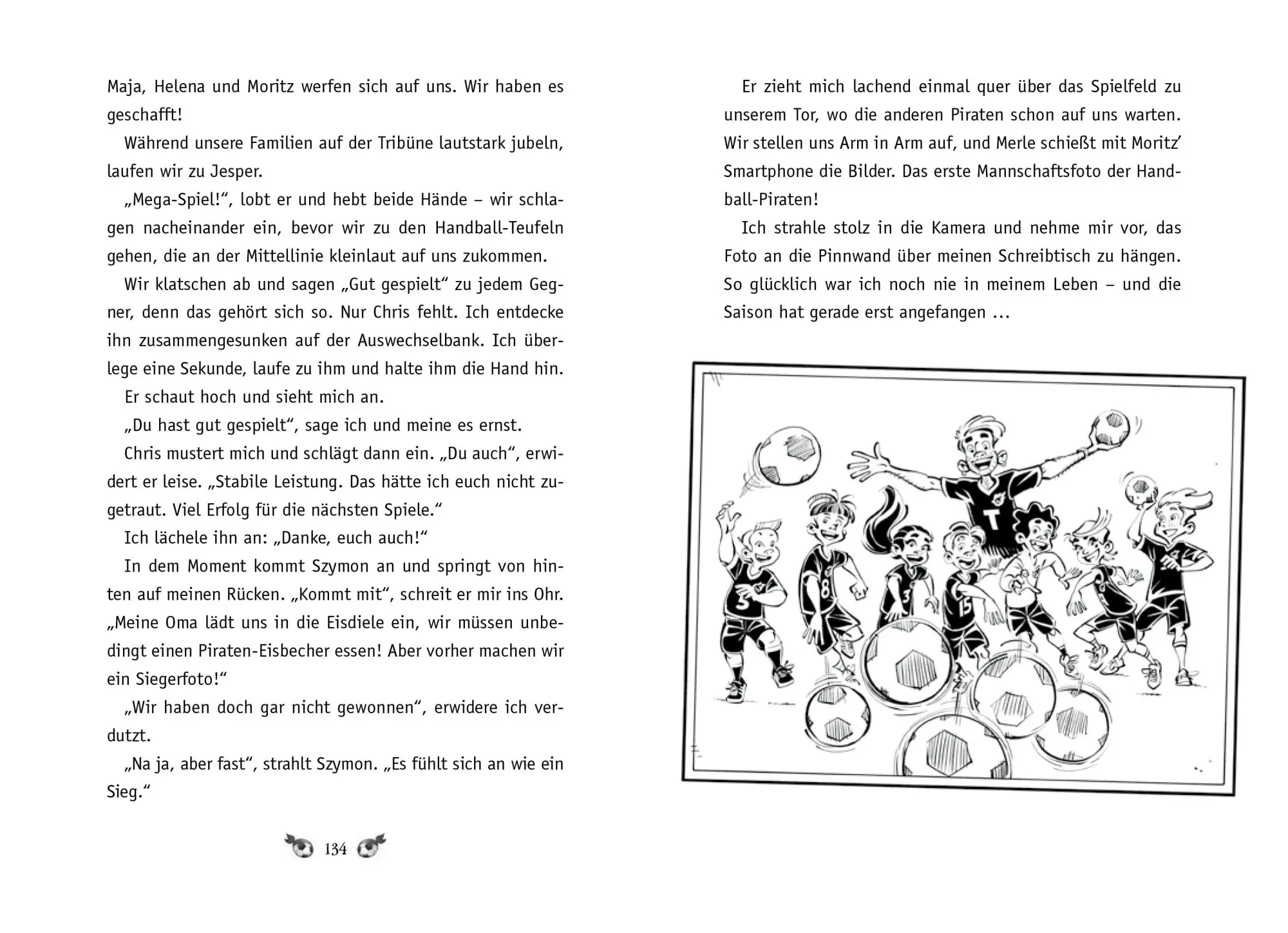 Bild: 9783961293995 | Die Handball-Piraten (Band 1) - Sprung, Wurf und Sieg | Julia Nikoleit