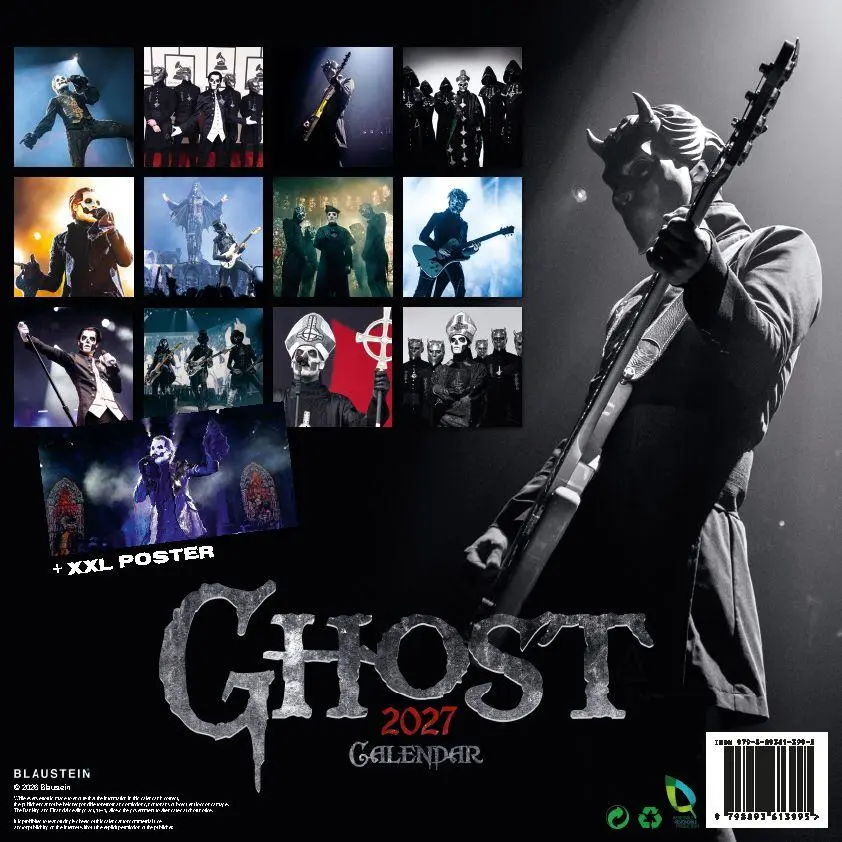 Bild: 9798893613995 | Ghost Kalender 2027 | Kalender | Deutsch | 2027 | EAN 9798893613995