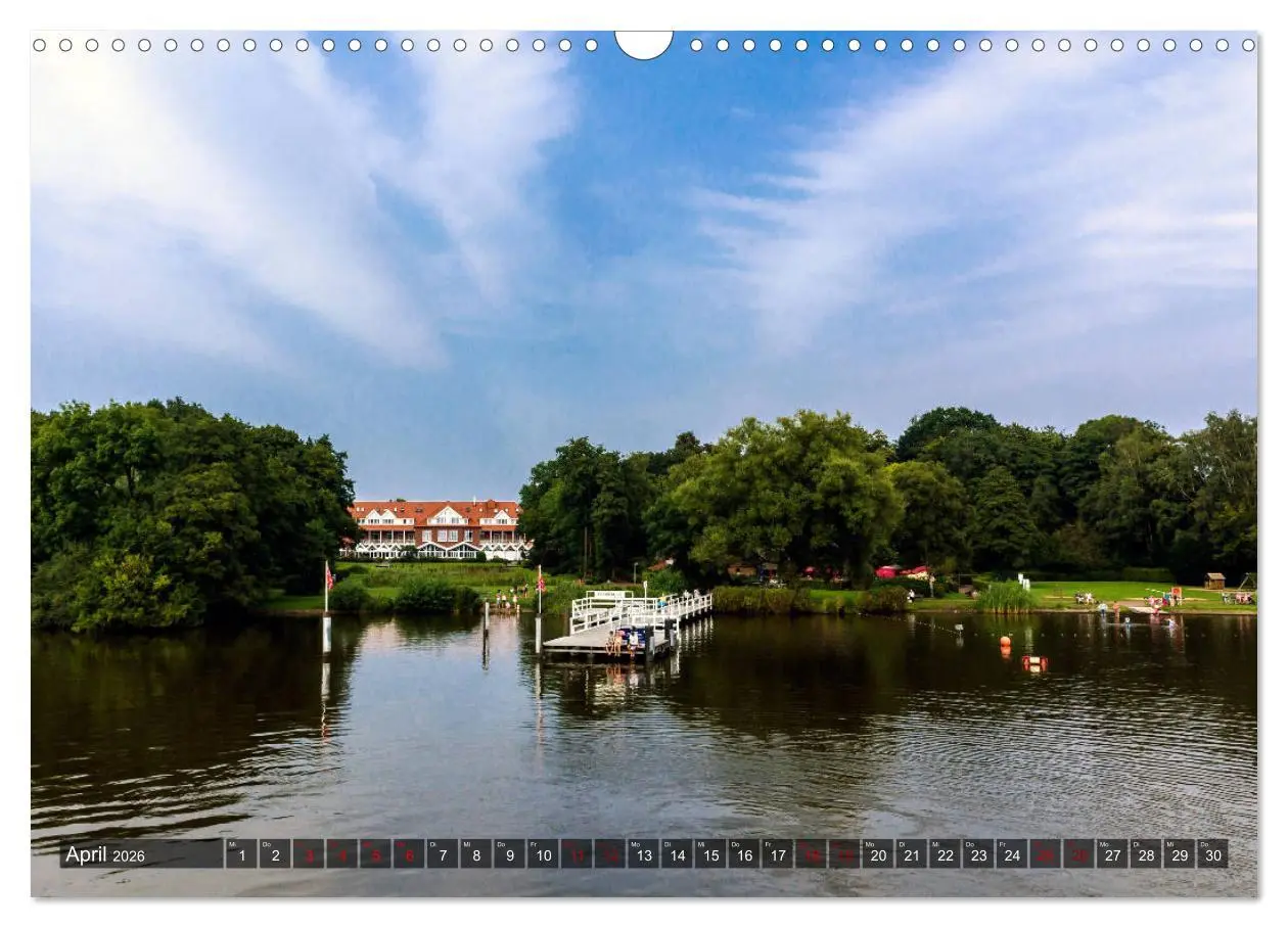 Bild: 9783457894095 | Bad Zwischenahn, Parkspaziergang und Seerundfahrt (Wandkalender...