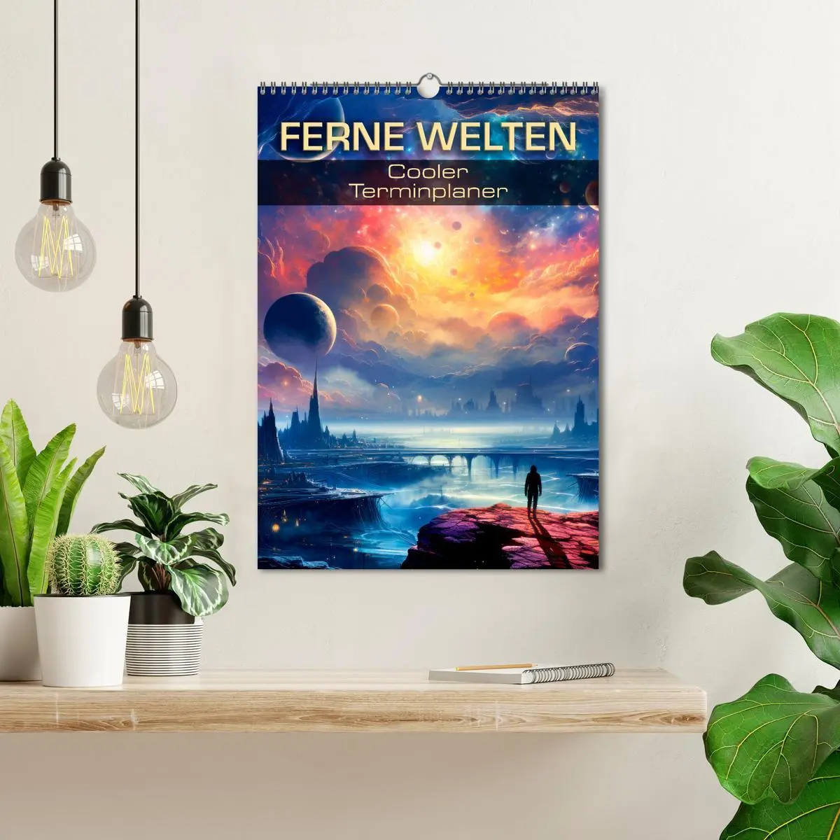 Bild: 9783516294095 | FERNE WELTEN Cooler Terminplaner (Wandkalender 2026 DIN A3 hoch),...