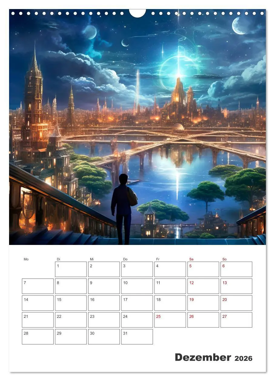Bild: 9783516294095 | FERNE WELTEN Cooler Terminplaner (Wandkalender 2026 DIN A3 hoch),...
