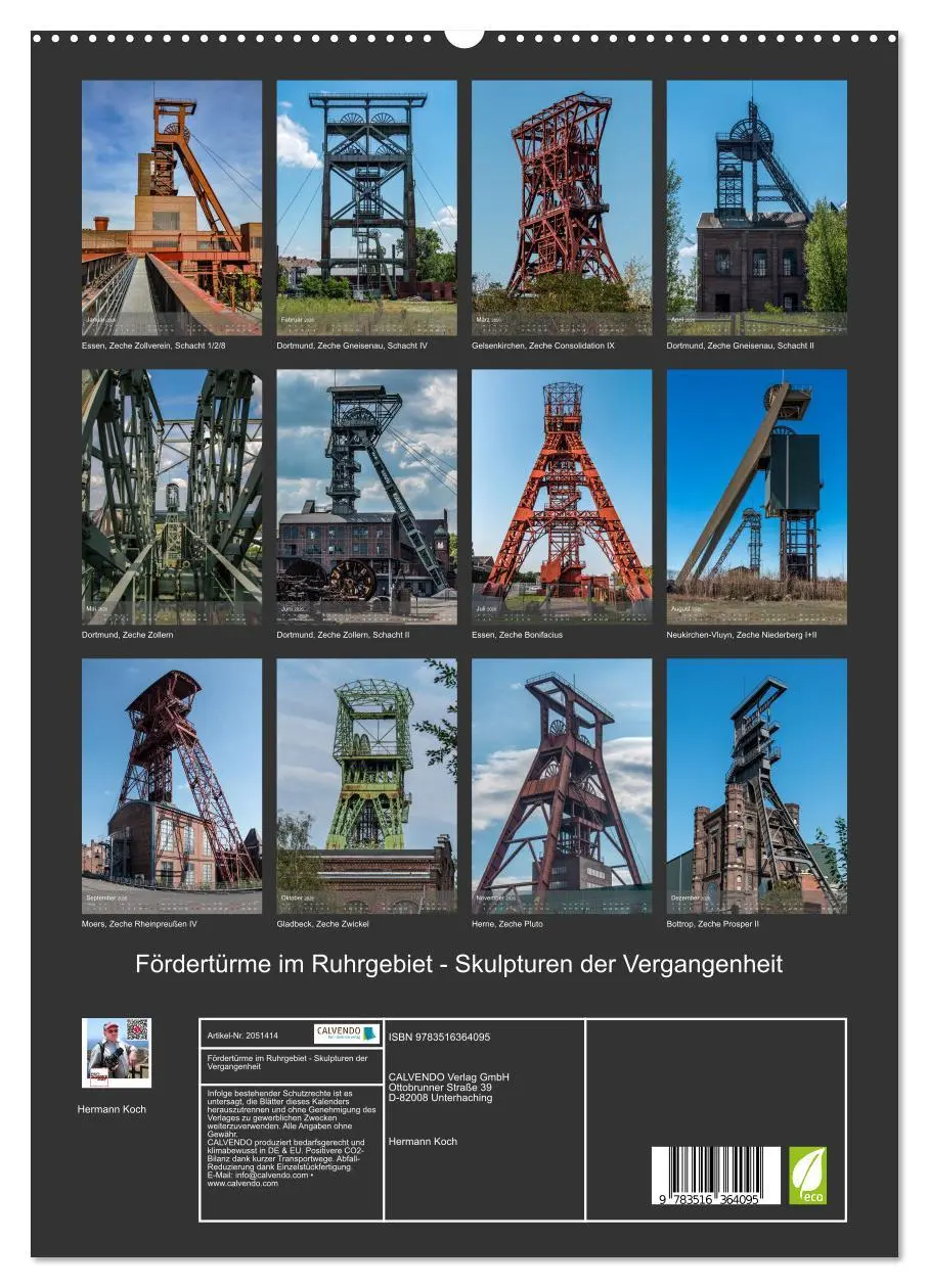Bild: 9783516364095 | Fördertürme im Ruhrgebiet - Skulpturen der Vergangenheit...