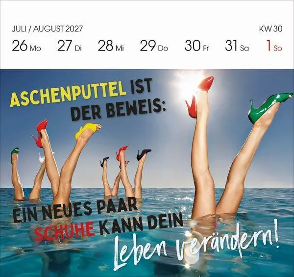 Bild: 9783819304095 | Lieber verrückt das Leben genießen 2027 | Korsch Verlag | Kalender